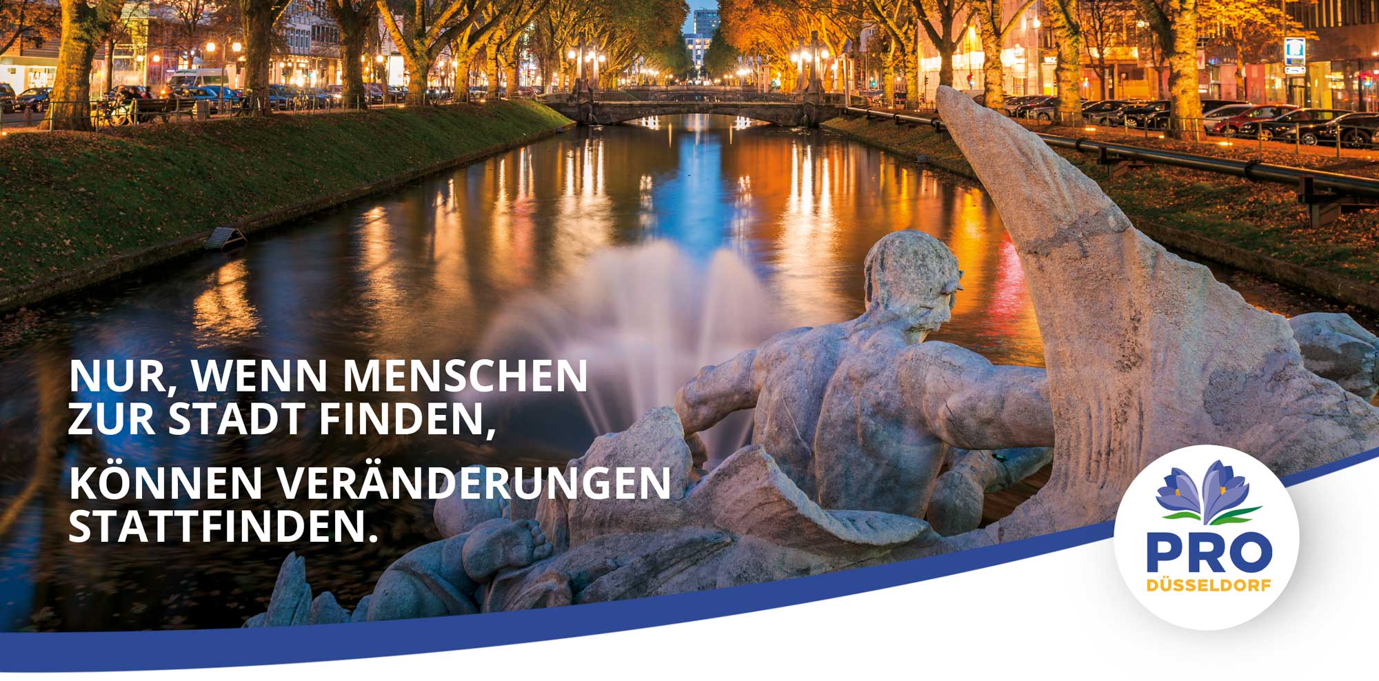 Nur, wenn Manschen zur Stadt finden, können Veränderungen stattfinden.
